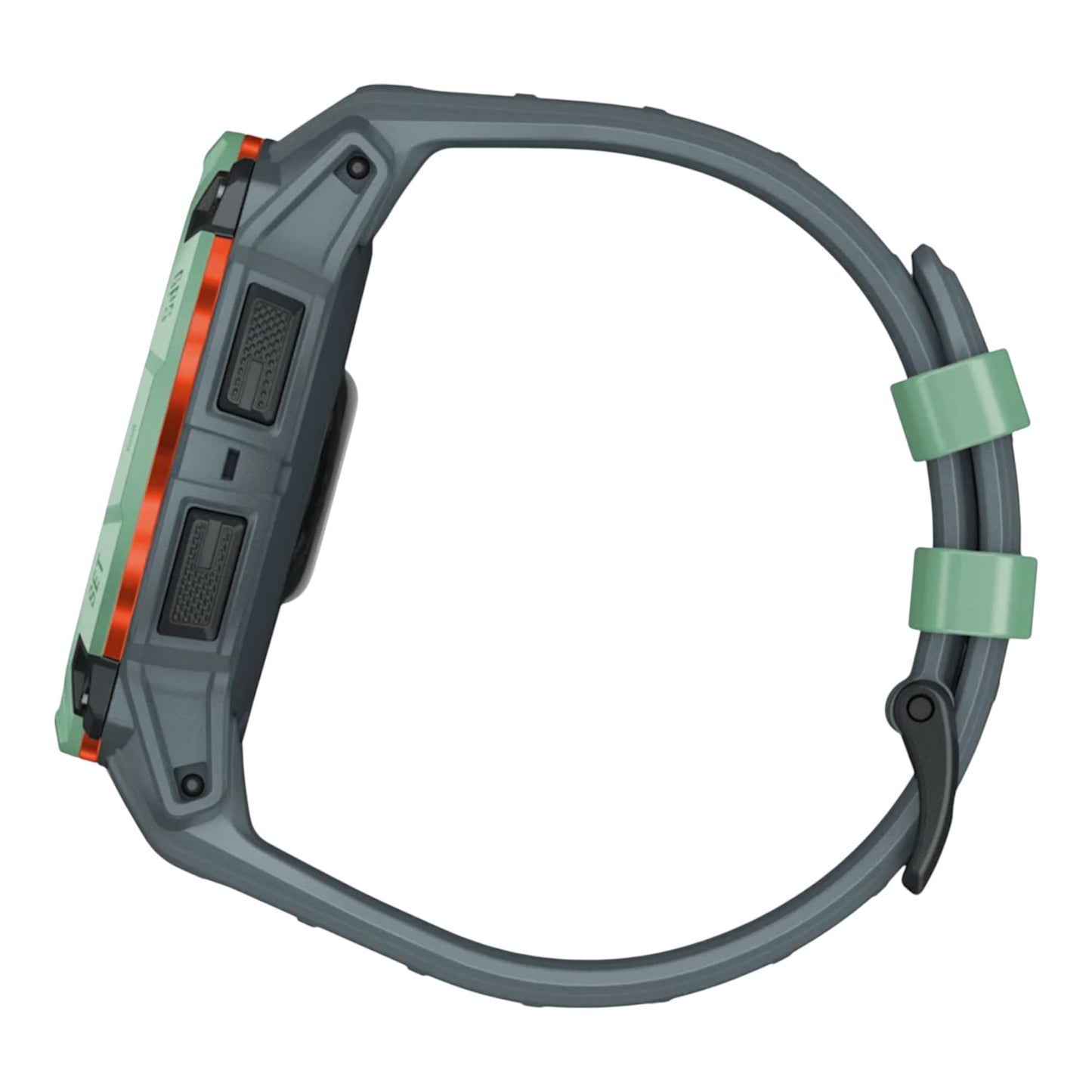 GARMIN - Instinct® 3 – 50 mm - AMOLED  Vert d'eau avec bracelet bleu crépuscule - 010-03020-01