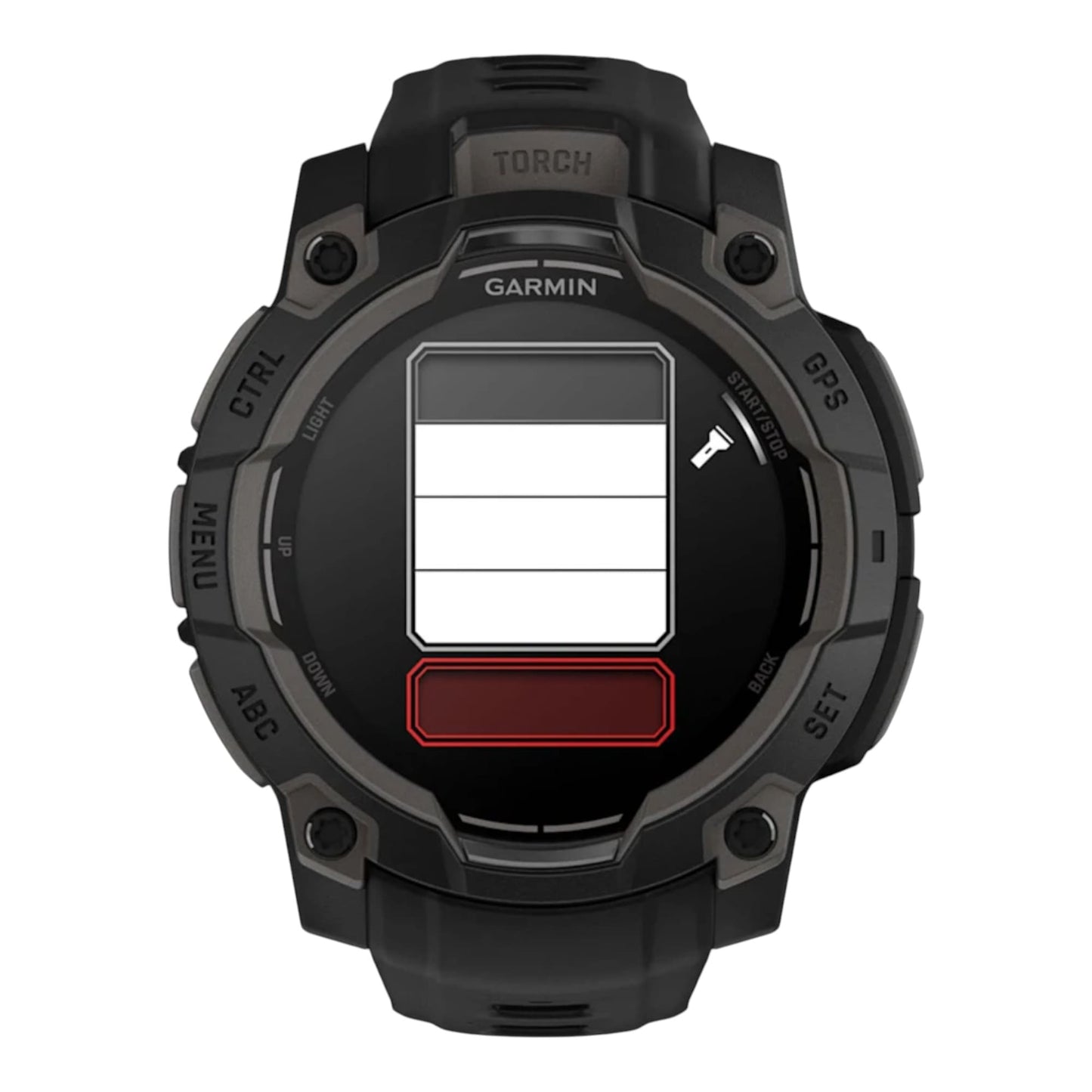 GARMIN - Instinct® 3 – 45 mm - AMOLED  Noir avec bracelet noir - 010-02936-00