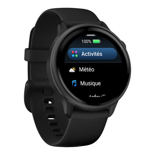 GARMIN - vívoactive® 6  Gray avec bracelet noir - 010-02985-00