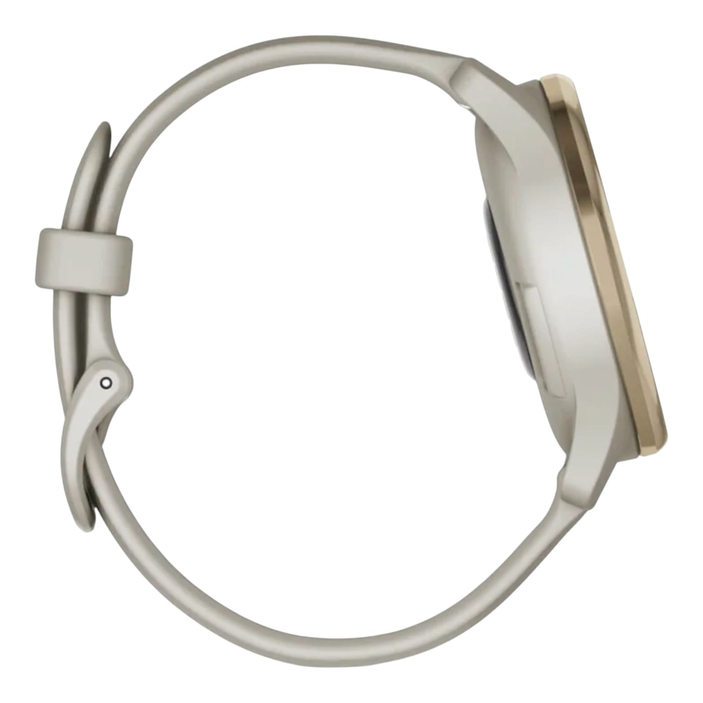 GARMIN - vívomove® Trend  Cream Gold avec bracelet silicone lin - 010-02665-02