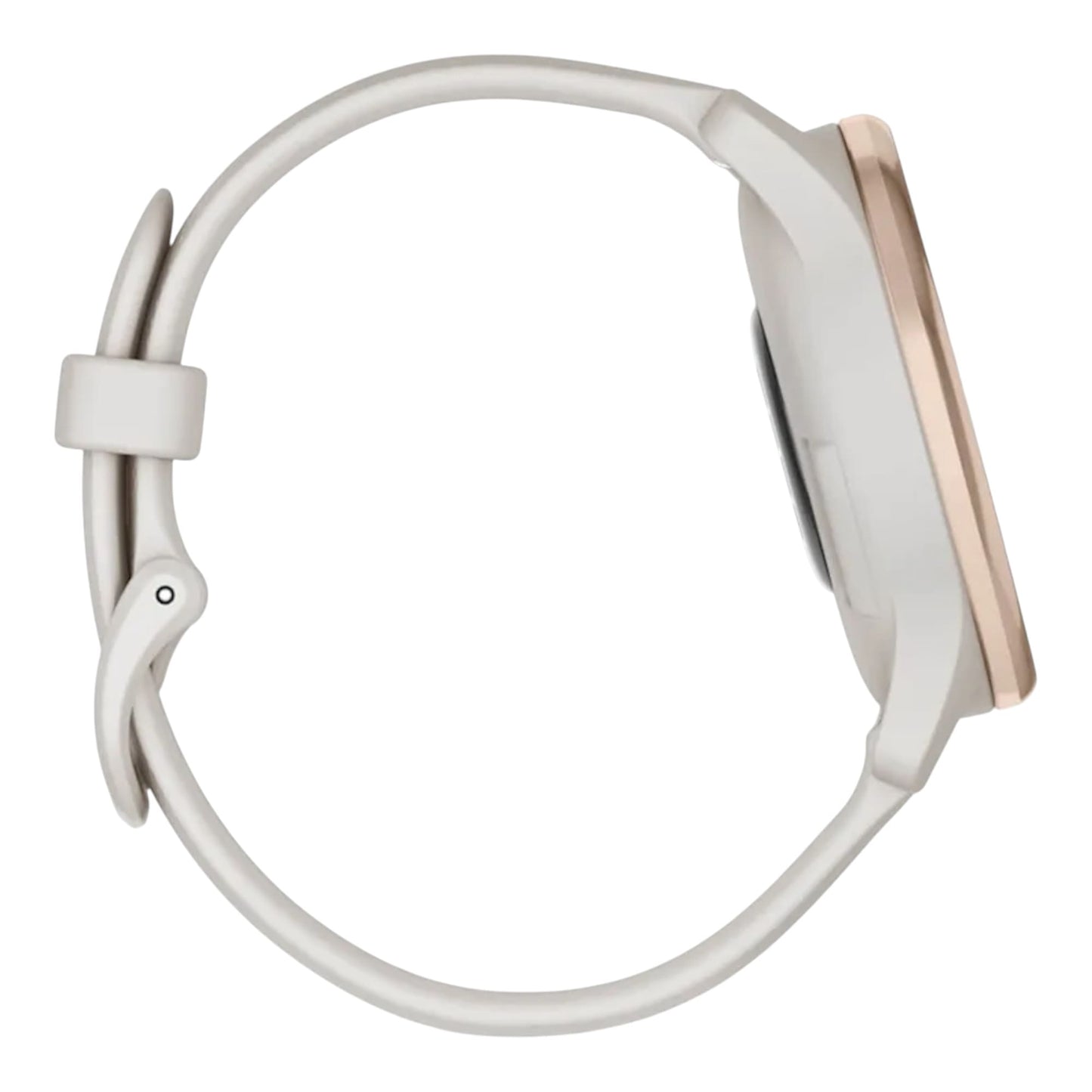 GARMIN -vívomove® Trend  Peach Gold avec bracelet silicone ivoire - 010-02665-01