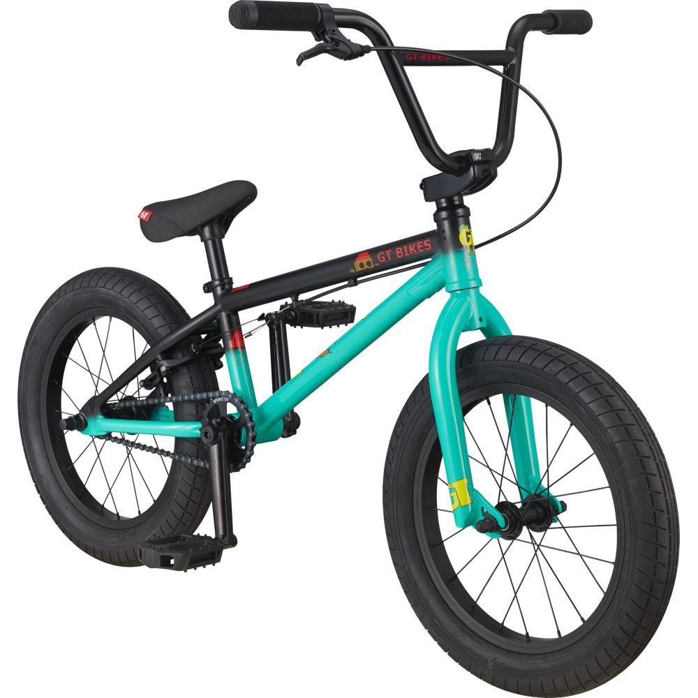 Bmx Gt Performer 16" Green / Black