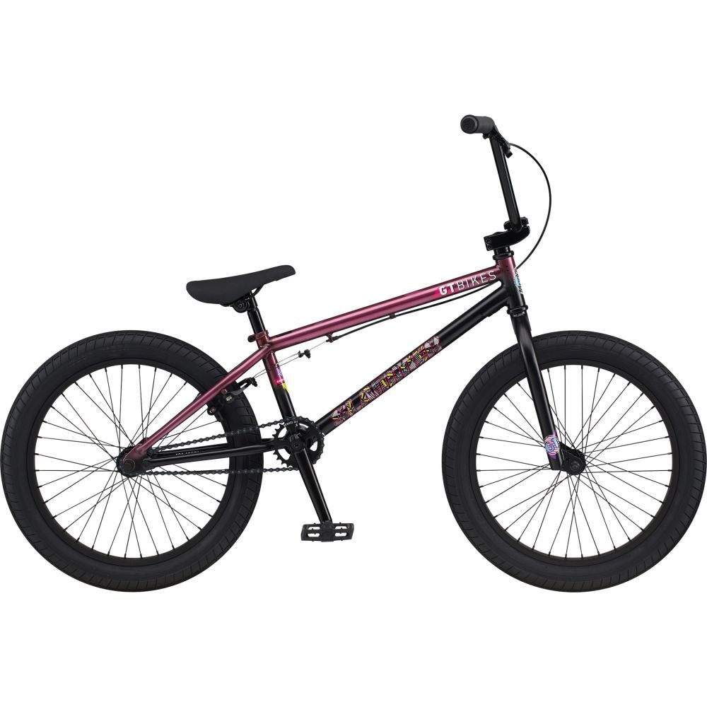 Bmx Gt Slammer Mercado 20" Trans Rasberry / Matte Black