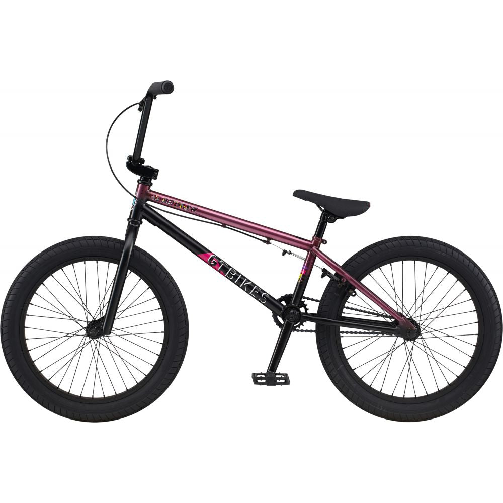 Bmx Gt Slammer Mercado 20" Trans Rasberry / Matte Black