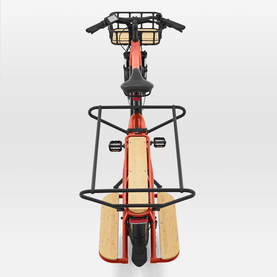 VÉLO CARGO DECATHLON R500E